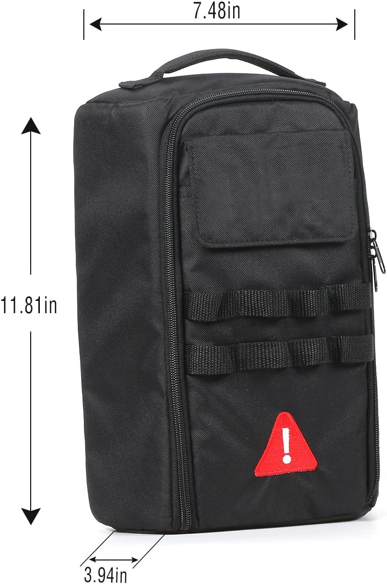 Canvas Tailgate Cargo Storage Bag & Tool Kit Organizer Pockets Y810