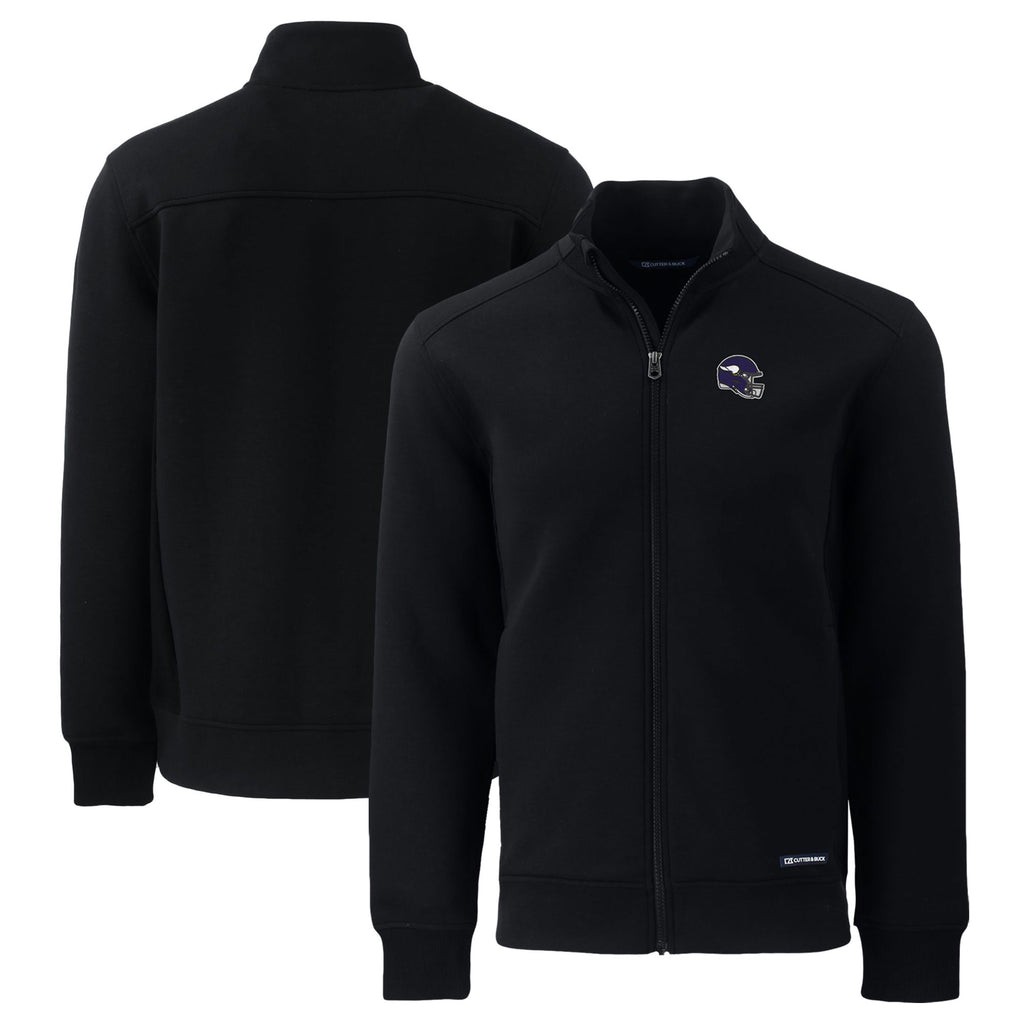 Black Recycled Full-Zip Jacket Q2738
