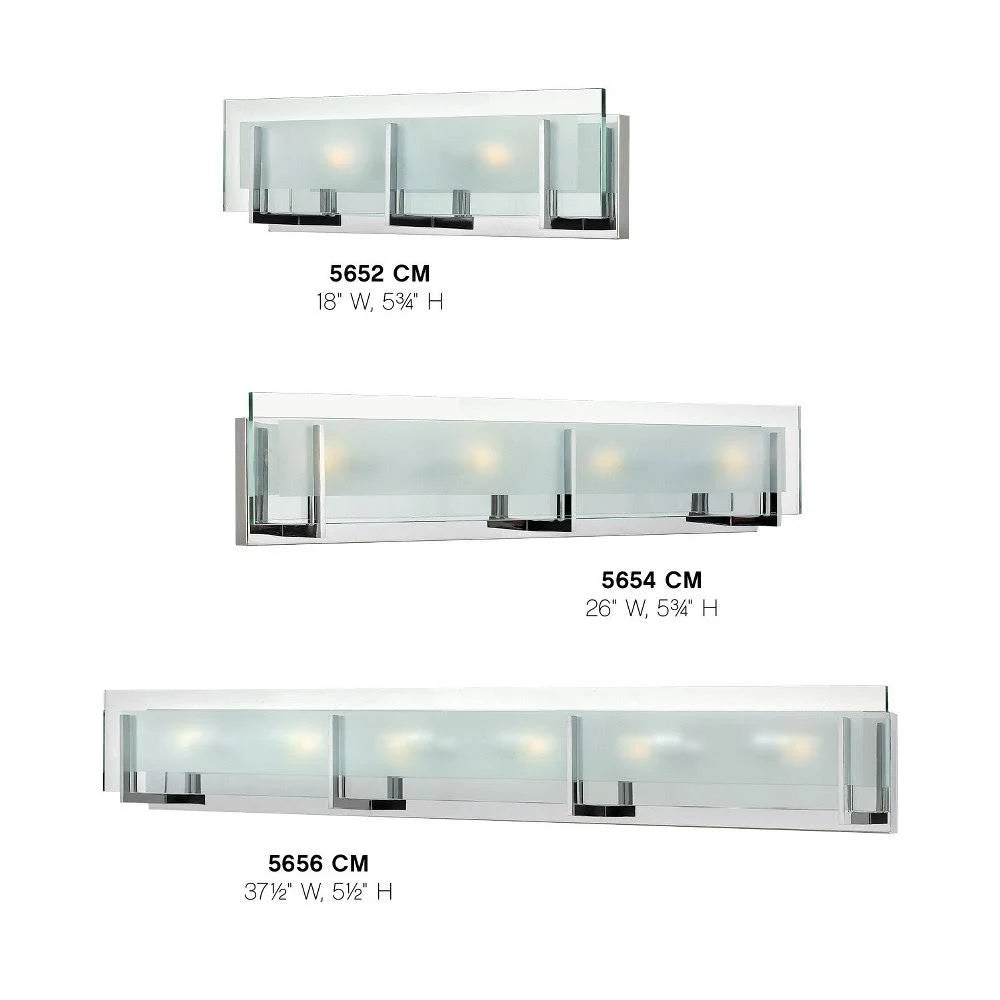 Chrome LED Bath Light T8670