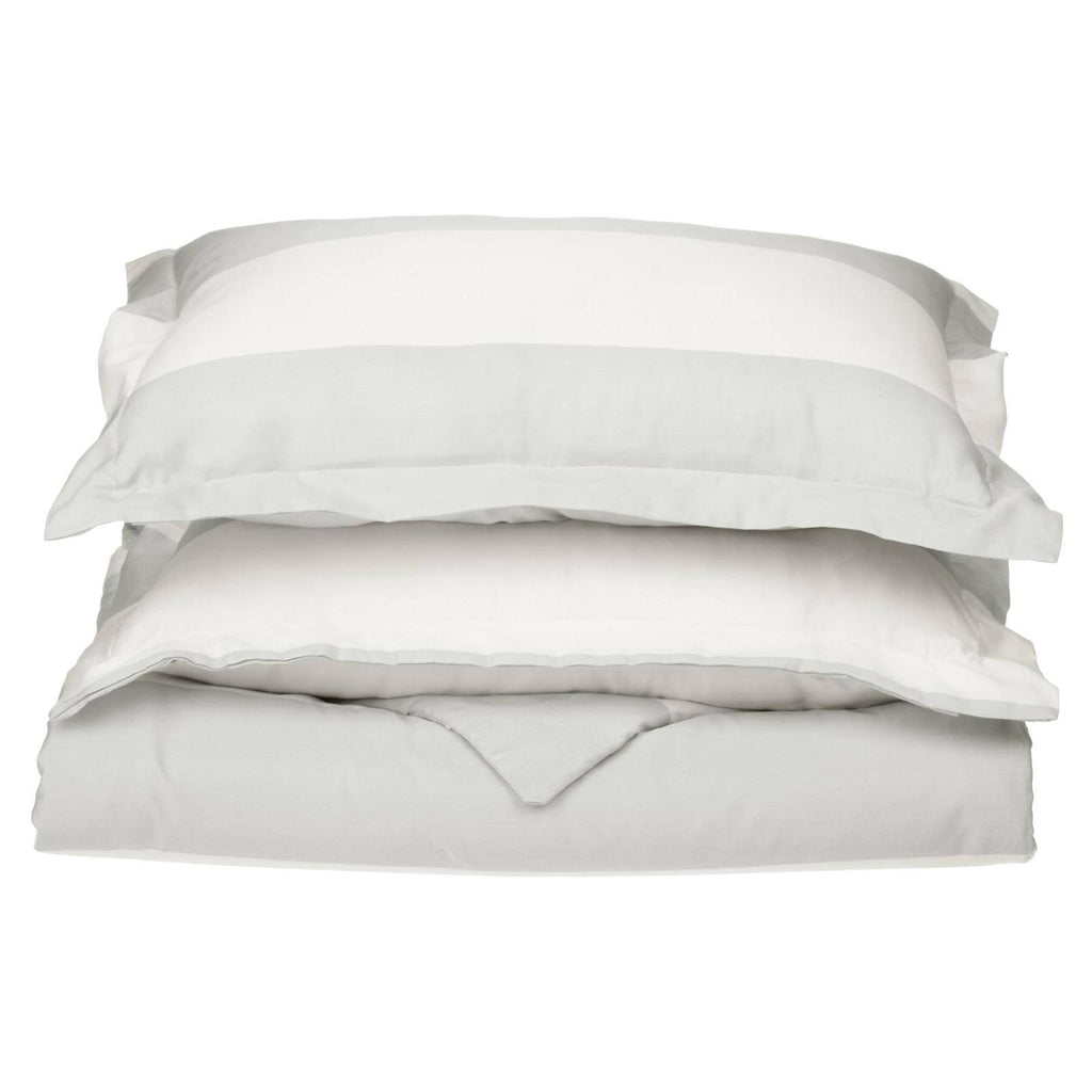 Cotton Rich Duvet Cover Set, Full/Queen O98908