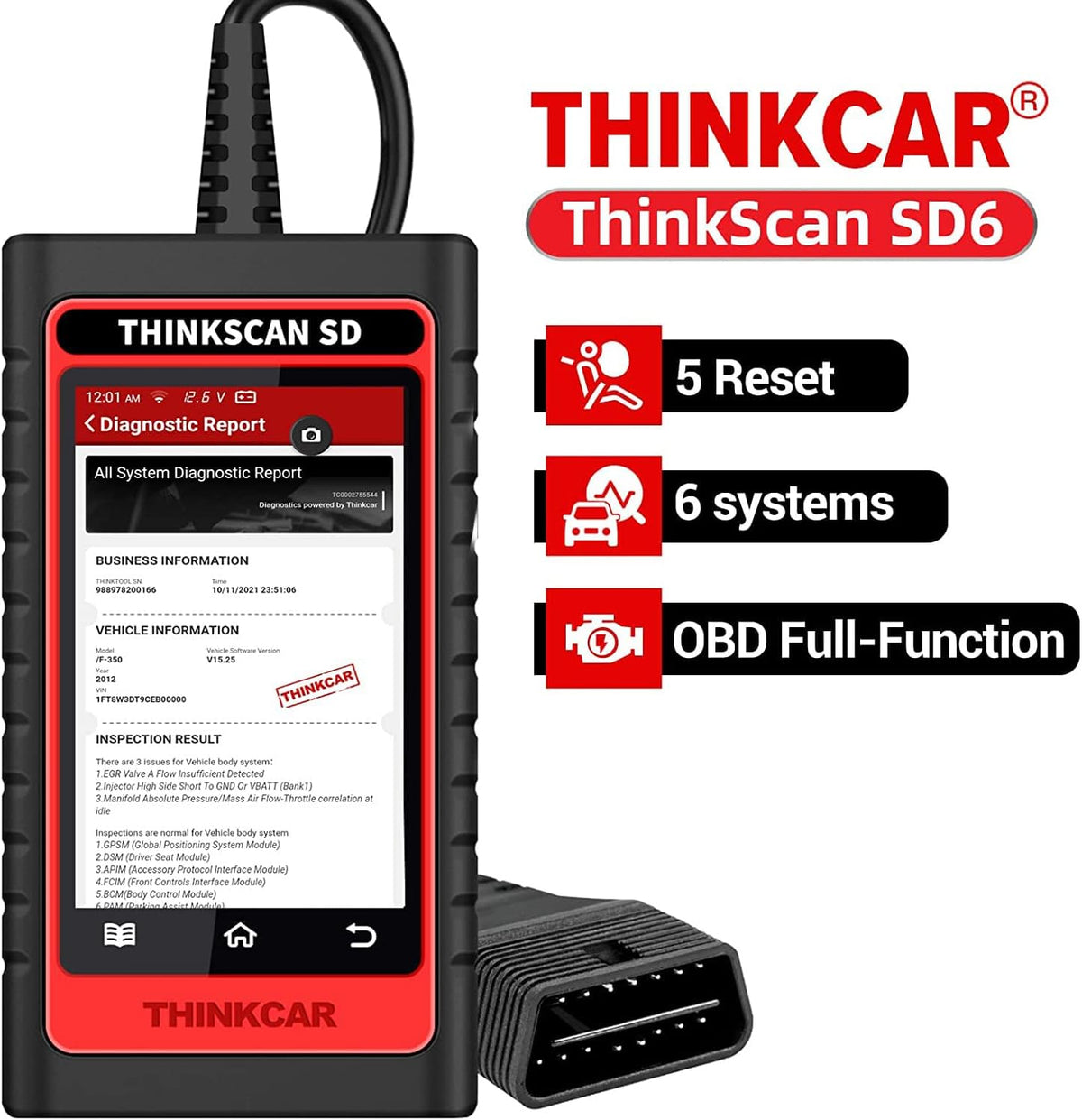 OBD2 Scanner with 28 Reset Car Diagnostic Tool I461776