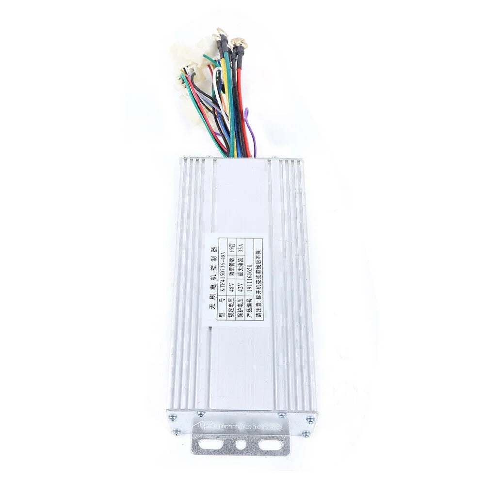 48V 750W Brushless Geared Motor Controller Kit Electric Bicycle Conversion Kit F2527