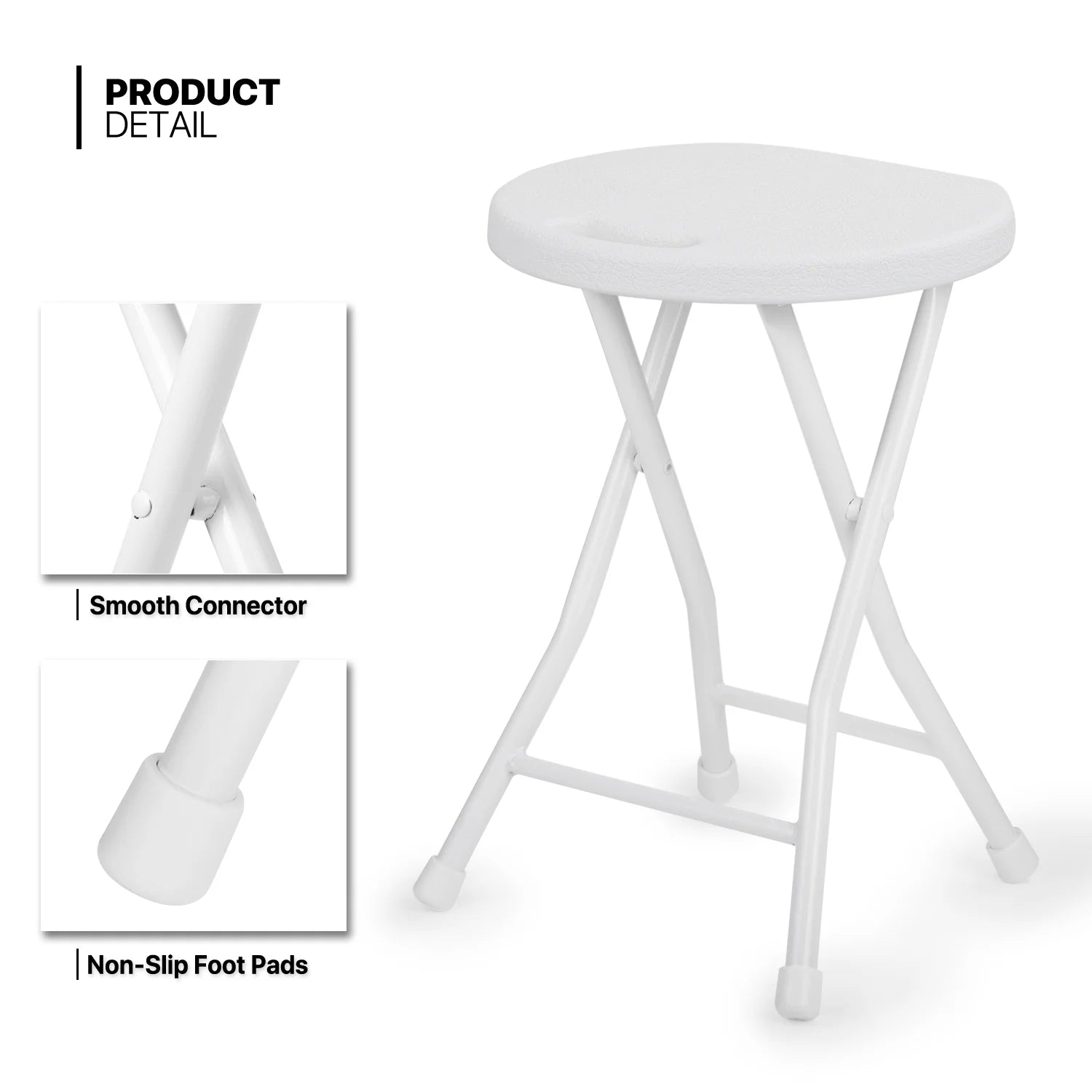 13 Pieces 8 FT Folding Table and Chair Set with Steel Legs S13913