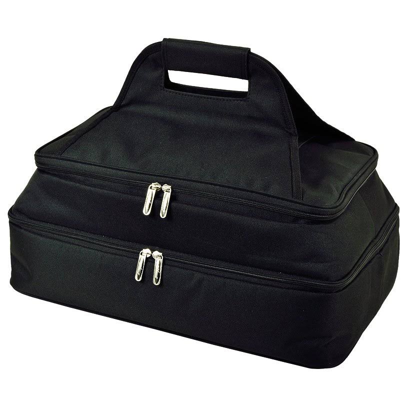 Black Thermal Food Casserole Carrier R768544