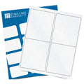 100 Sheets Clear Matte Laser Labels E27247