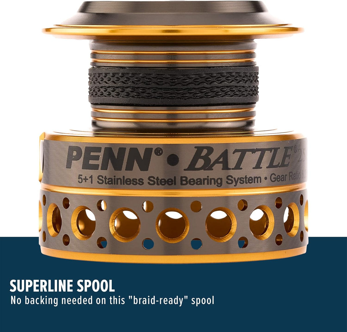 Penn Battle Spinning Reel and Fishing Rod Combo X5665