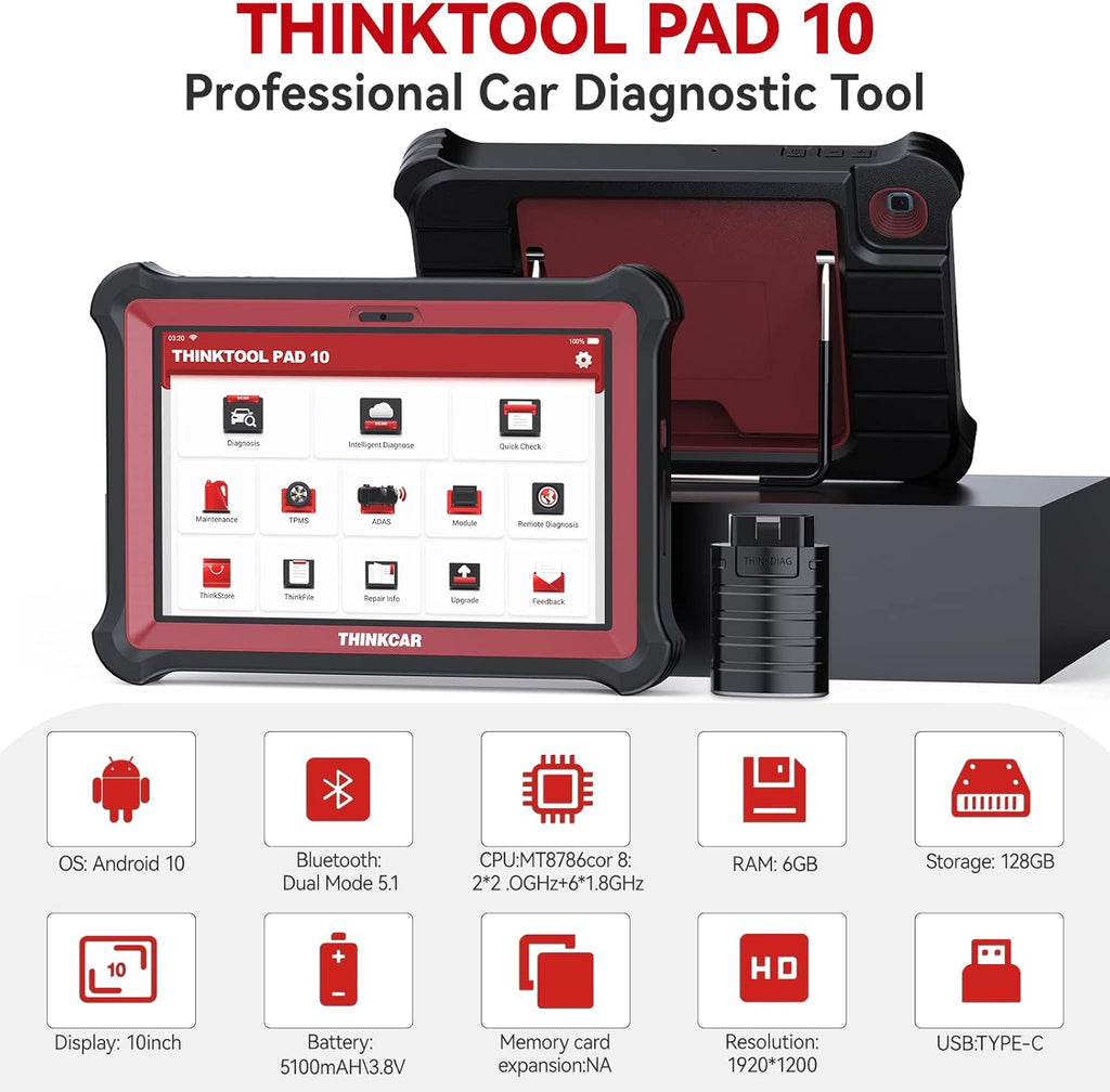 Bi-Directional Diagnostic Scan Tool, 34 Reset Services, Active Test, Key Program, ECU Coding P118408
