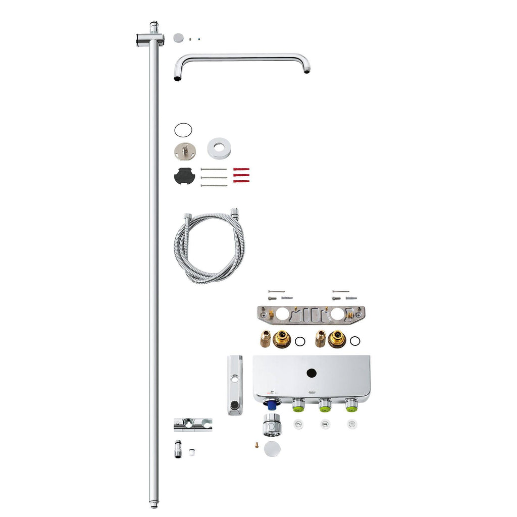 Euphoria Shower System Starlight Chrome B502