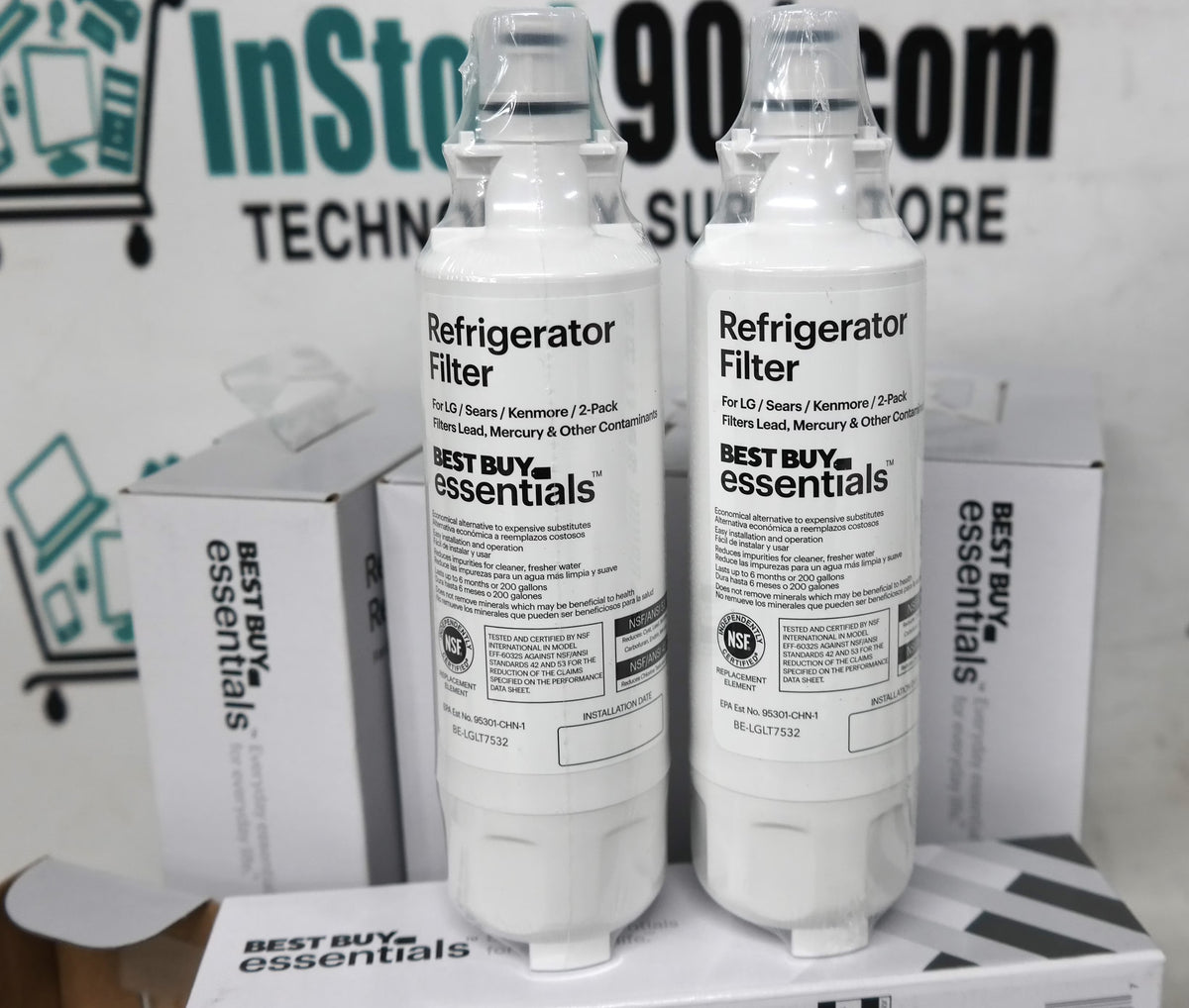 10-Pack Refigerator Water Filter B17124