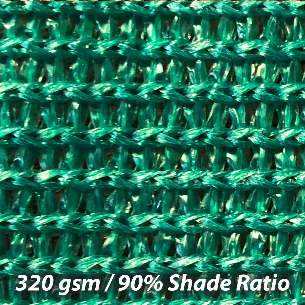 Green 12ft Quadrilateral Sun Shade Sail Y30815