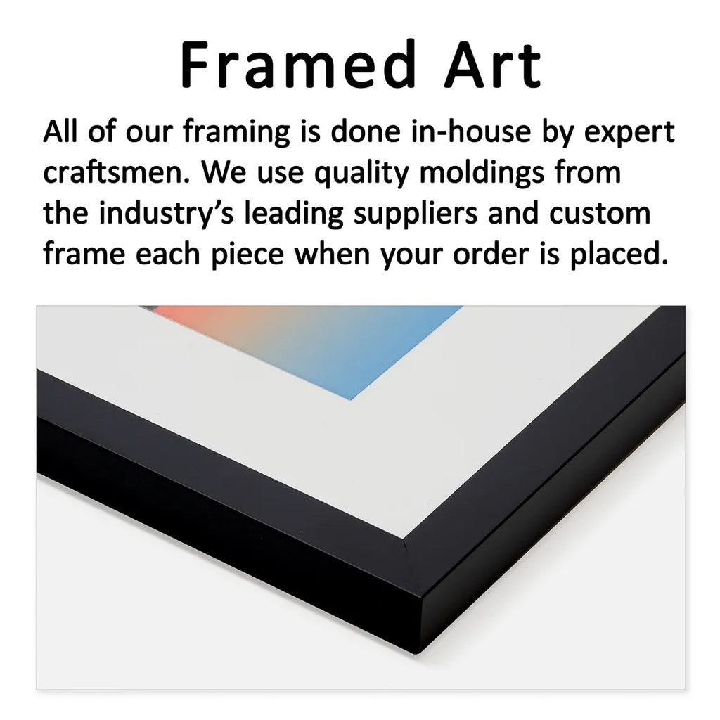 Historic Framed Print, 17-7/8" x 21-7/8" D8203