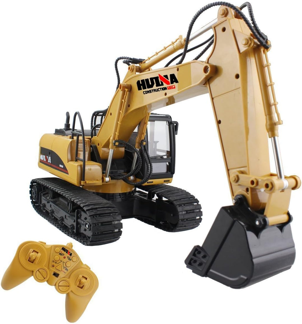 15 Channel RC Excavator Construction Vehicle Toy with Sound and Lights Z6372