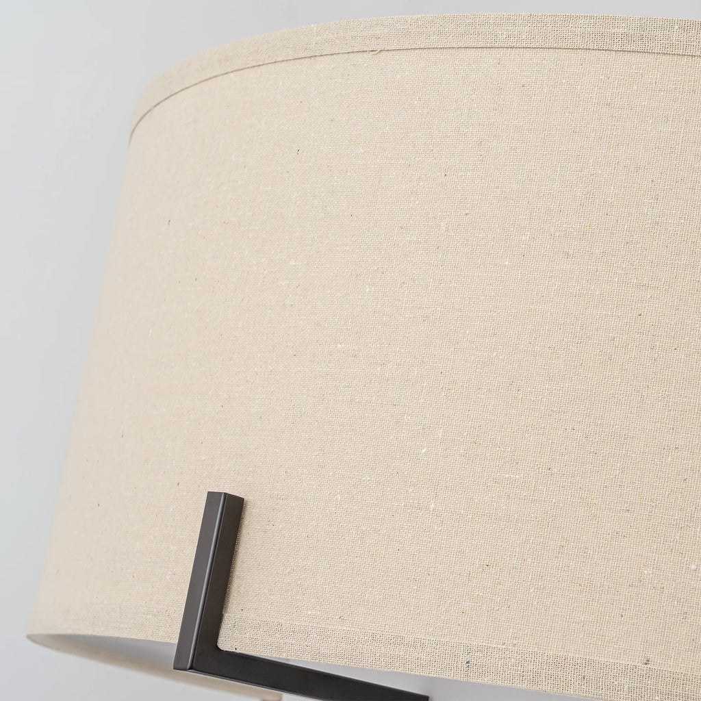 4-Light Dimmable Fabric Drum Shaded Chandelier M984380
