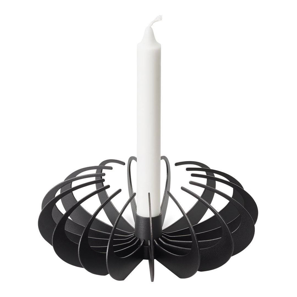 Shadow Candle Holder, Black T253