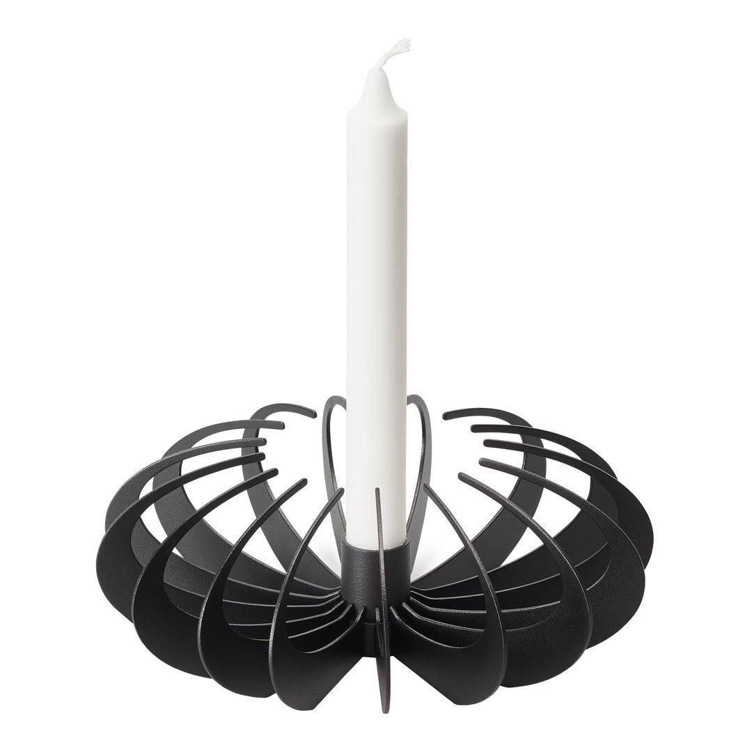 Shadow Candle Holder, Black T253
