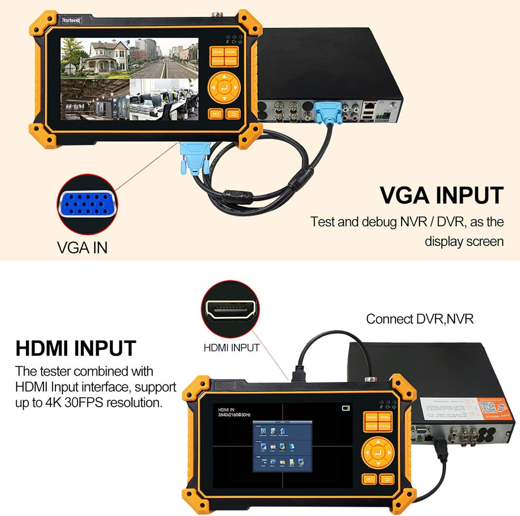 5 inch TFT-LCD CCTV Tester Monitor U28997