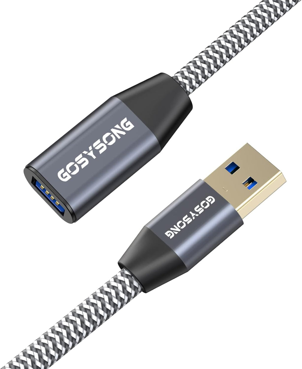 USB Extension Cable 100ft, USB 2.0 Type A Male to Female Active Repeater Cable, 480 Mbps B880