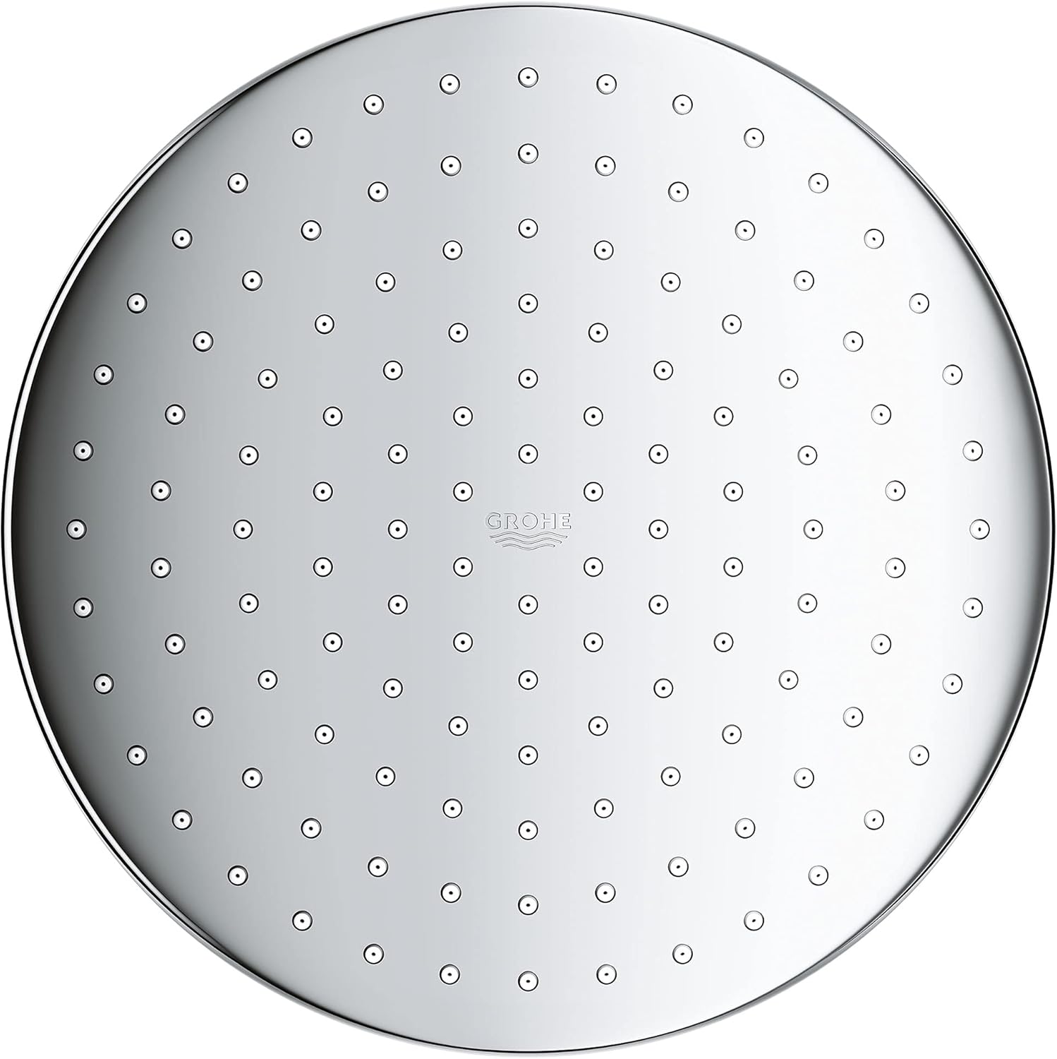 Brushed Nickel Square Rain Showerhead E40322