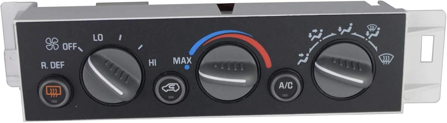 A/C Heater Climate Control Panel with Rear Defogger, Pack of 2 J1151