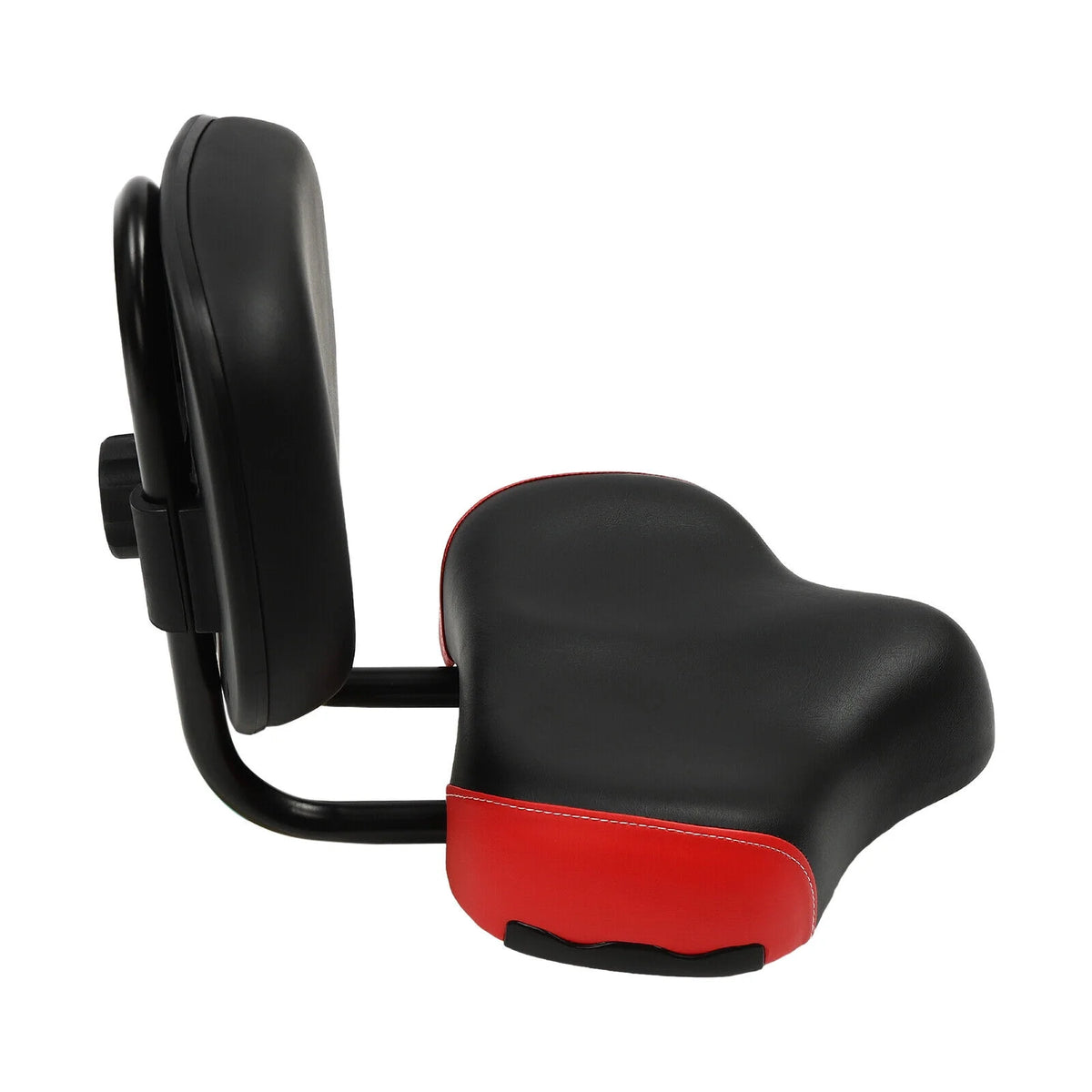 Red/Blue 11.5" x 9.5" Wide Bike Seat with Backrest X693773