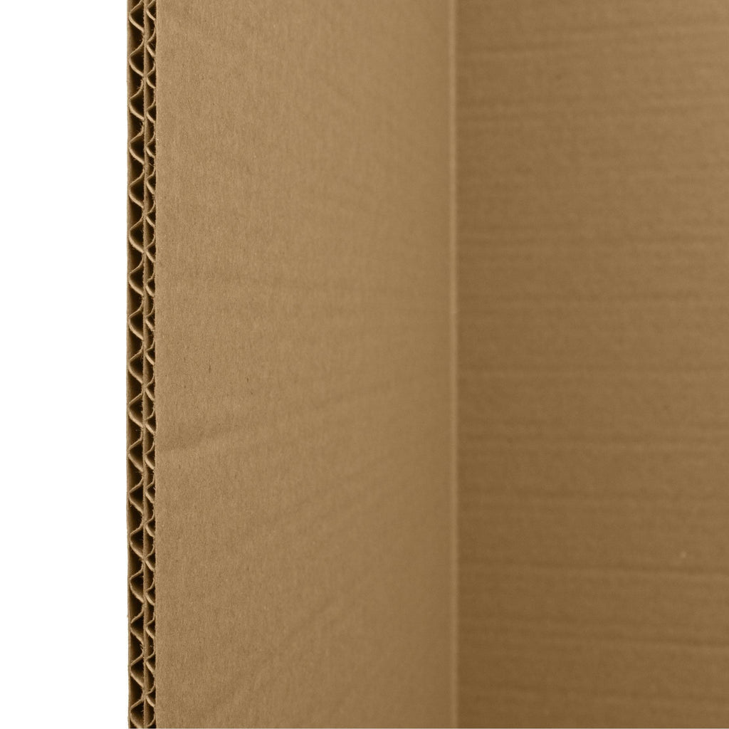 6 ft. Tall Brown Cardboard Room Divider 6 Panel O28231
