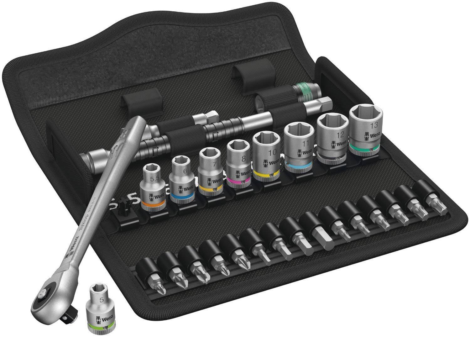 28 Piece Metric Ratchet Set with Push-Through Square H4479