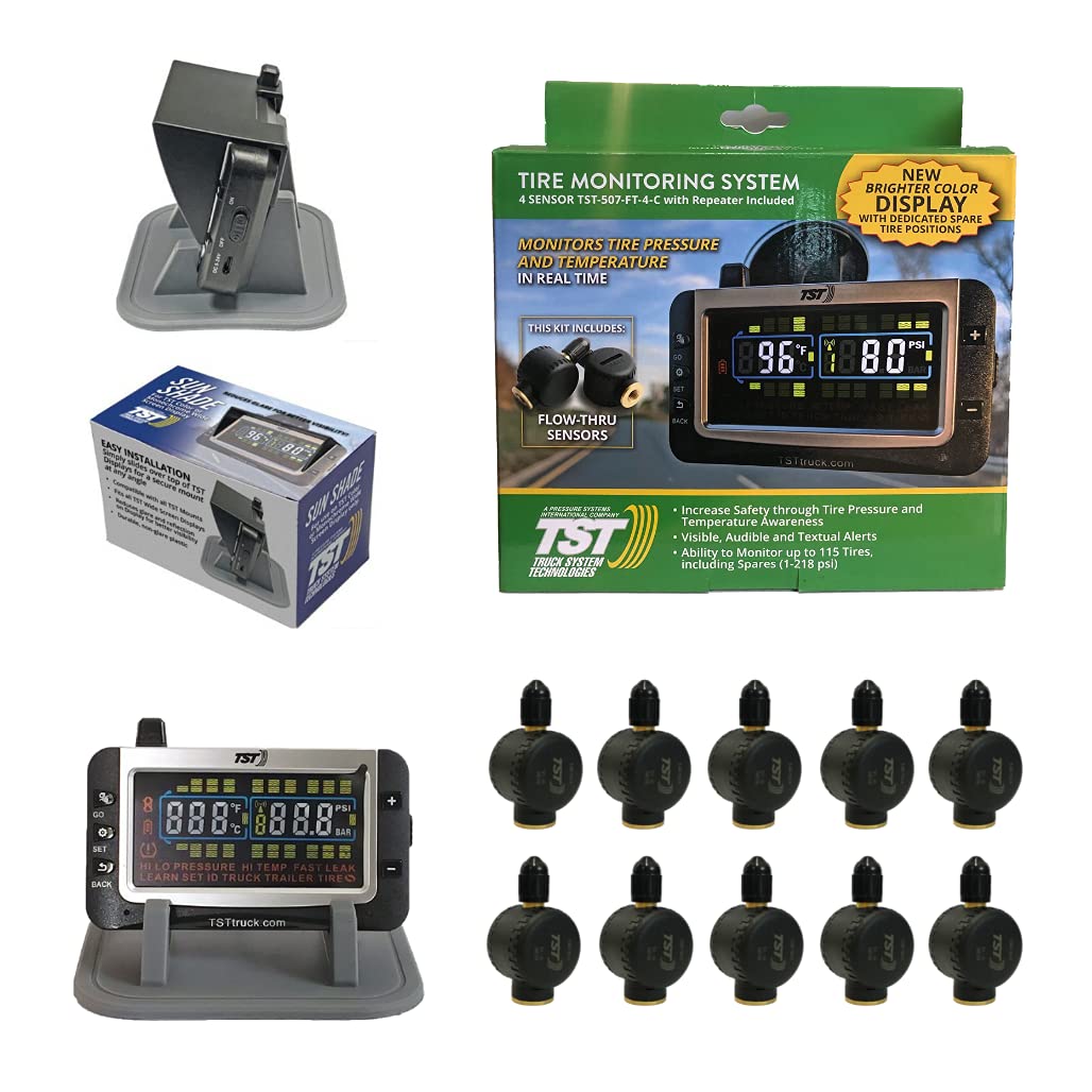 10 Sensor TPMS Kit with Color Display O2803