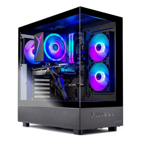 Ryzen 7 7700 3.8 GHz (5.3GHz) NVIDIA RTX 5060 1TB NVMe SSD 32GB DDR5 RAM 5200 RGB 650W Gold PSU Wi-Fi Win 11 Desktop PC E20658