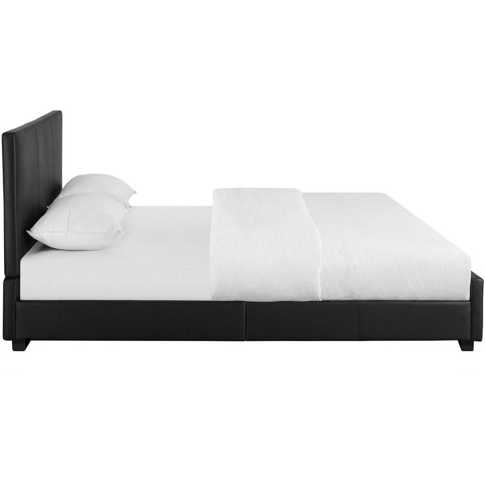 King Black Bed C558473