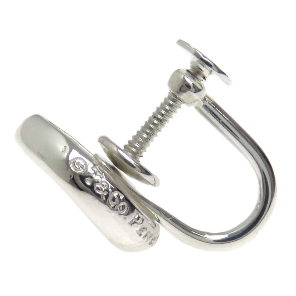 Tiffany Bean Earrings Silver X230