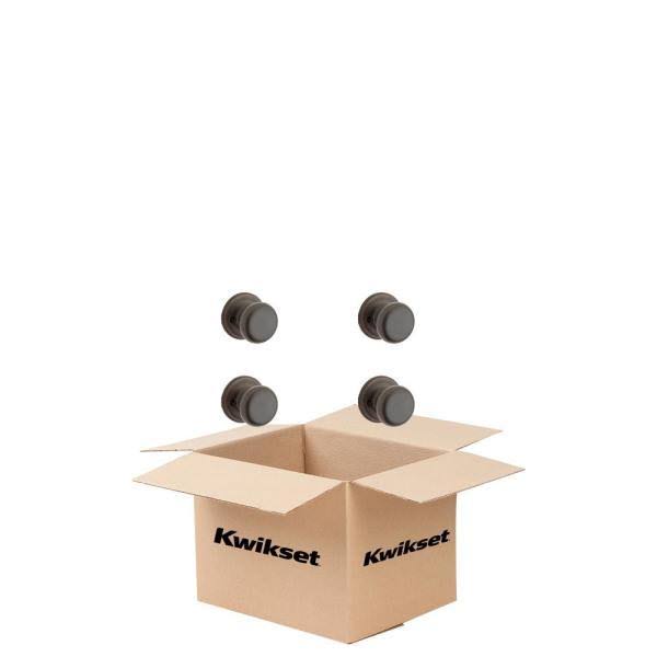 Venetian Bronze Passage Door Knob (4-Pack) K51457