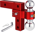 Adjustable Aluminum Trailer Hitch with Double Stainless Steel Pins V5778
