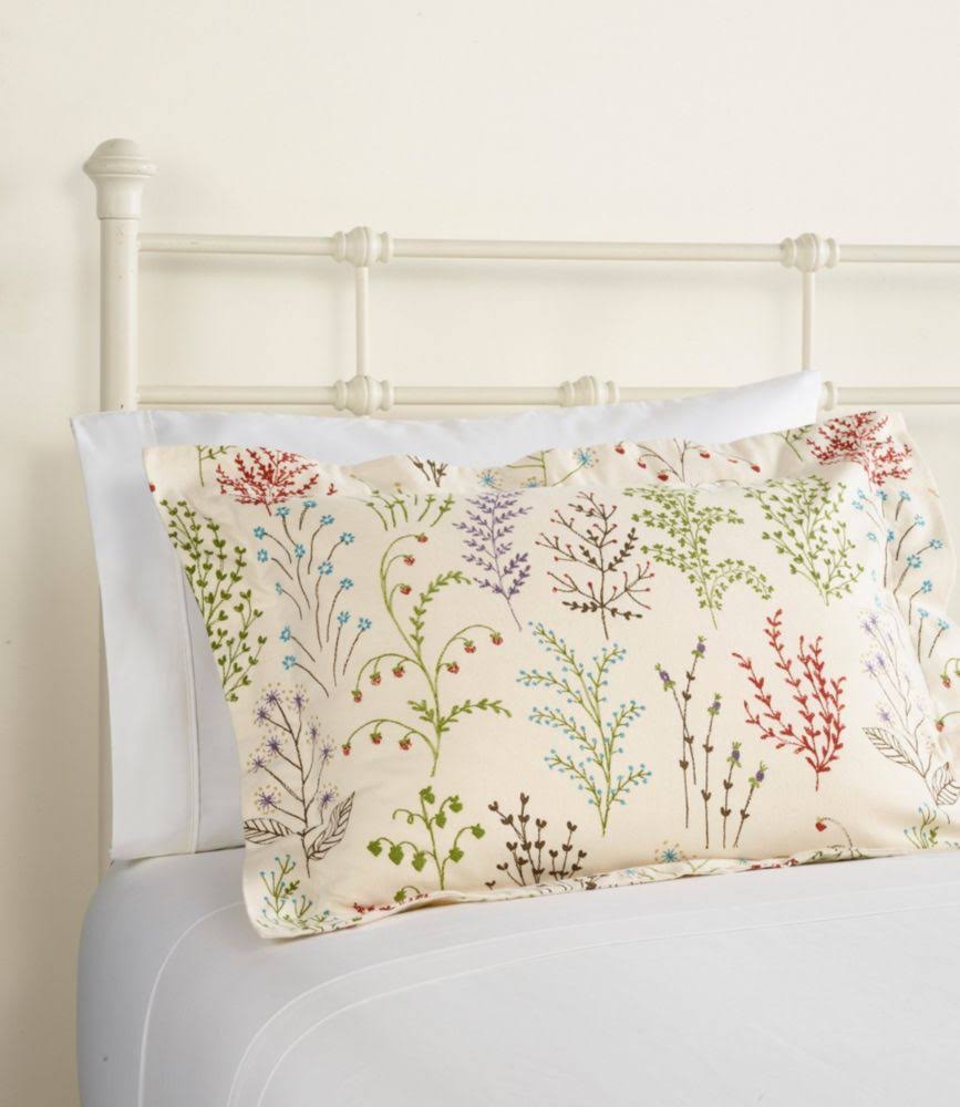 King Size Botanical Floral Flannel Comforter Cover I58344
