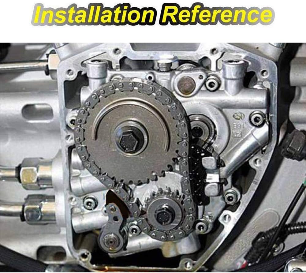 Cam Chain Tensioner Complete Kit with Guide and Cover Gasket Pack of 2 H510721
