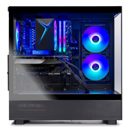 Ryzen 7 7700 3.8 GHz (5.3GHz) NVIDIA RTX 5060 1TB NVMe SSD 32GB DDR5 RAM 5200 RGB 650W Gold PSU Wi-Fi Win 11 Desktop PC E20658