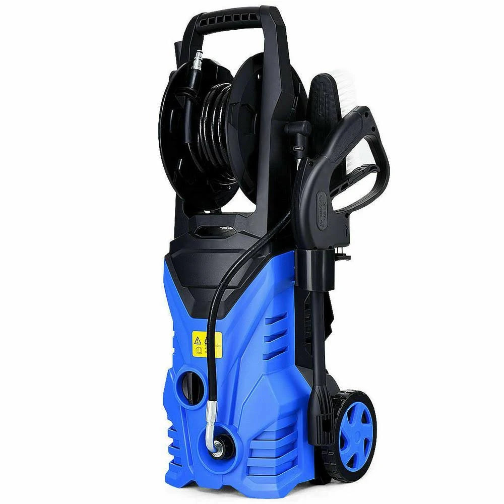 2030PSI Electric Pressure Washer 1.7 GPM 1800W with Hose Reel Blue D319795