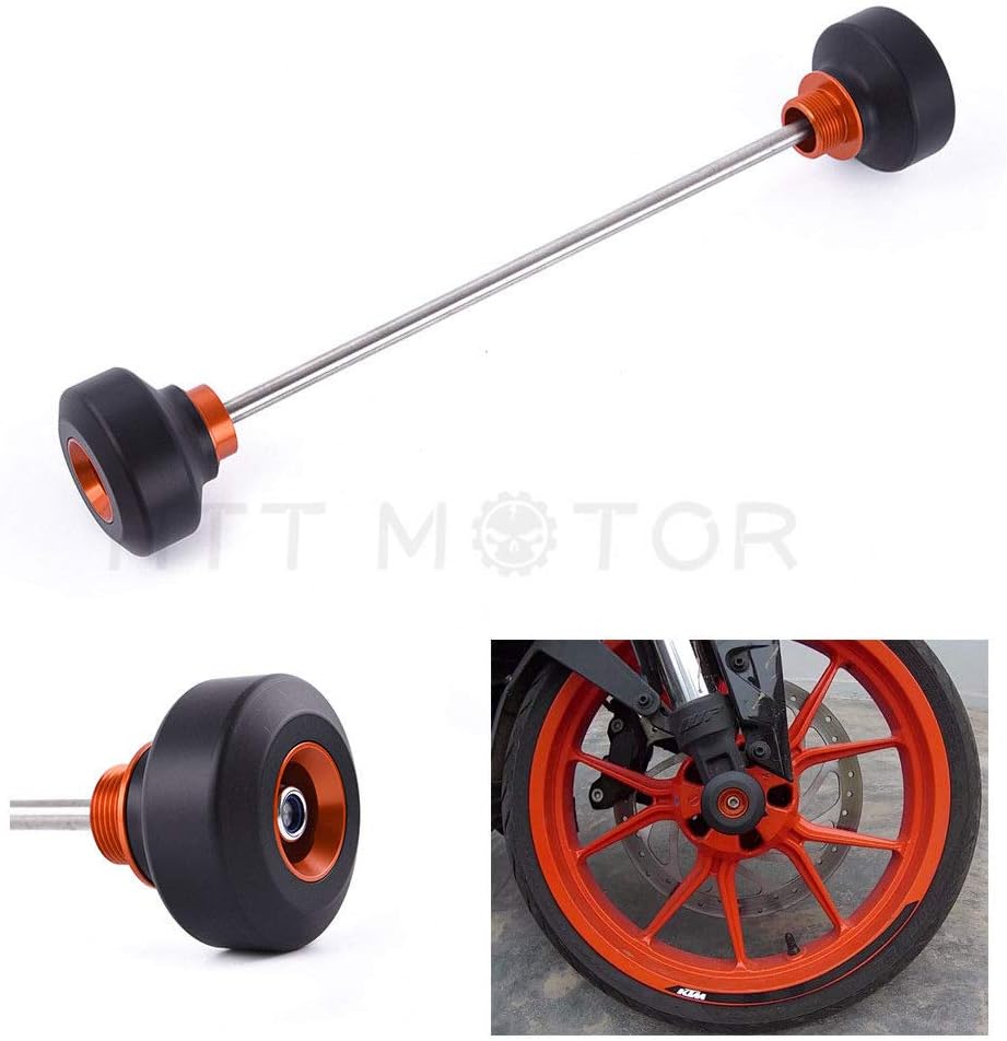 Front Wheel Axle Fork Crash Wheel Slider Protector Cap Pack of 2 R327281