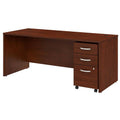 72w x 30D Office Desk with Mobile File Cabinet W247812