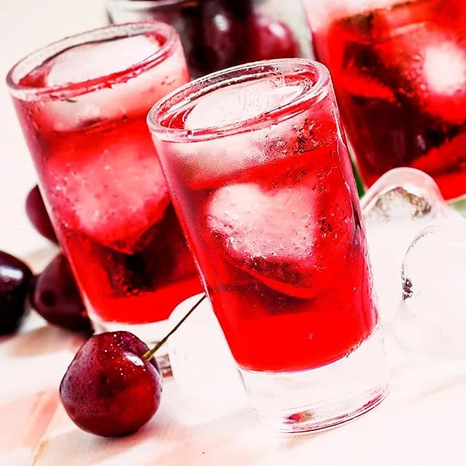 24 Pack 12 oz Glass Bottles Cherry Soda W717