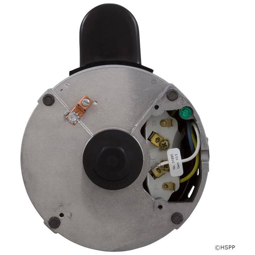Square Flange Motor 3HP 208-230V ODP Q397