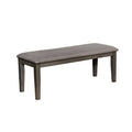 Gray Fabric Bench B504
