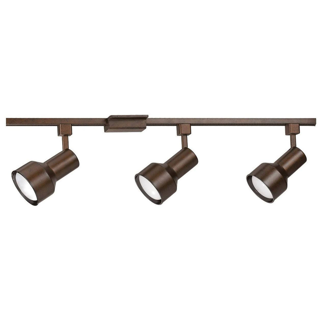 3 Light Track Lighting Kit Rust X726314