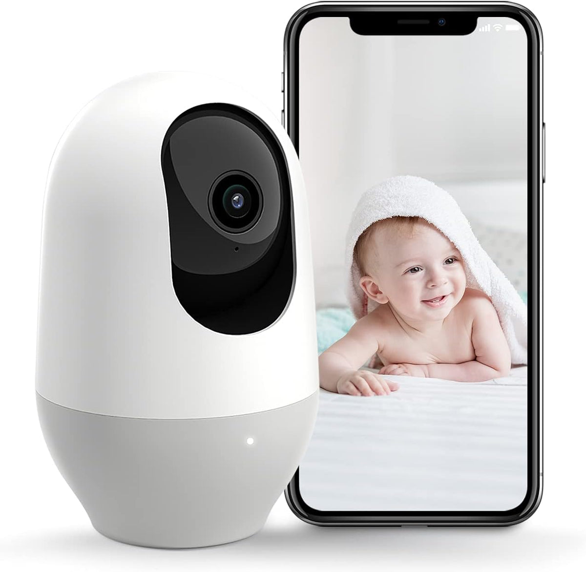 1080P WiFi Security Camera with Motion Tracking, Pack of 2 T5348