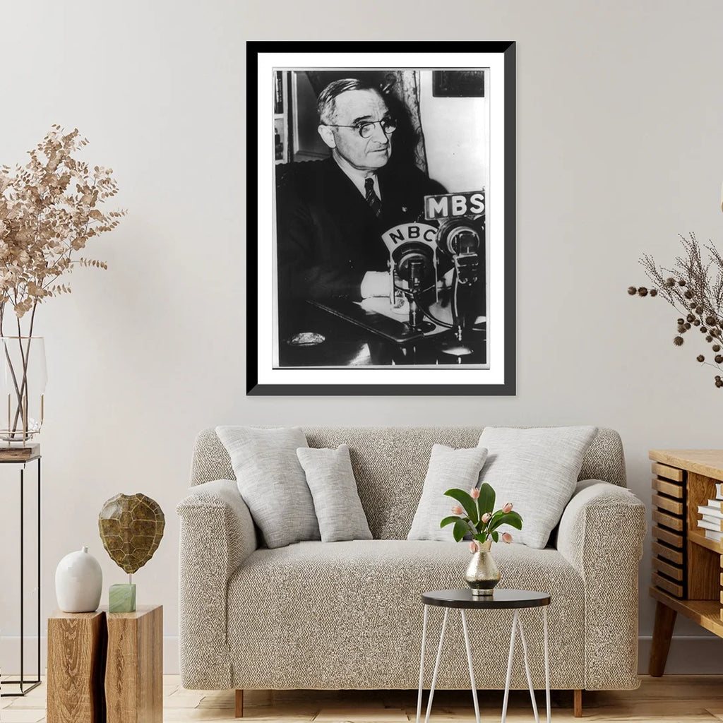 Historic Framed Print, 17-7/8" x 21-7/8" D8203