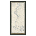 Coastal Map Wall Decor G95651