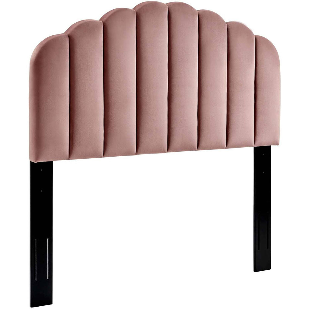 King California King Velvet Headboard U2241