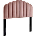King California King Velvet Headboard U2241