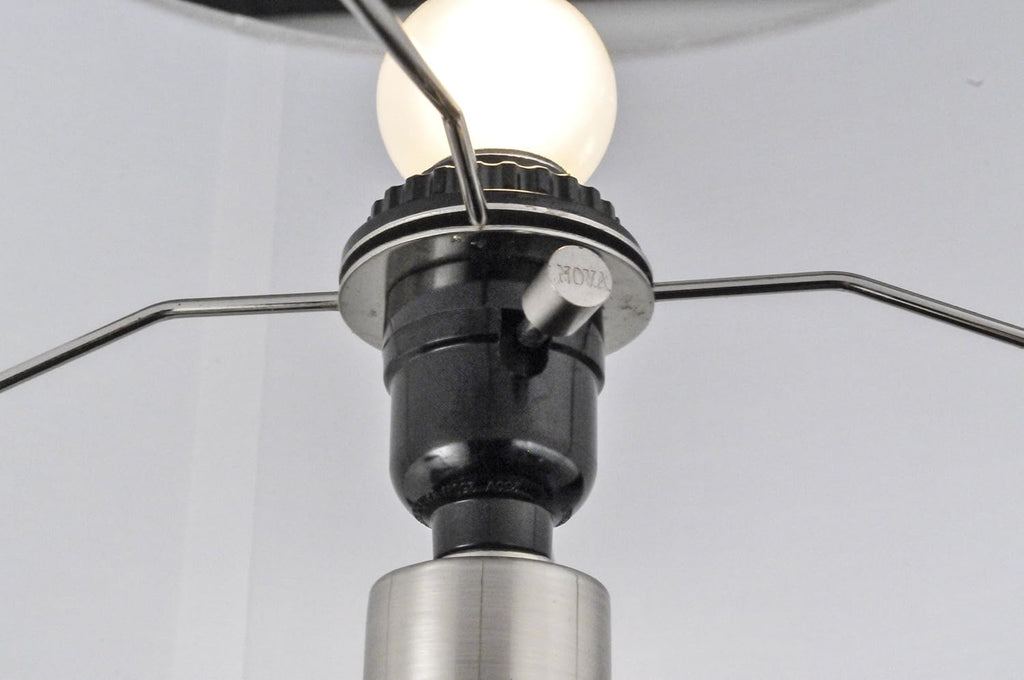 Charcoal Gray Ring Table Lamp Y869702