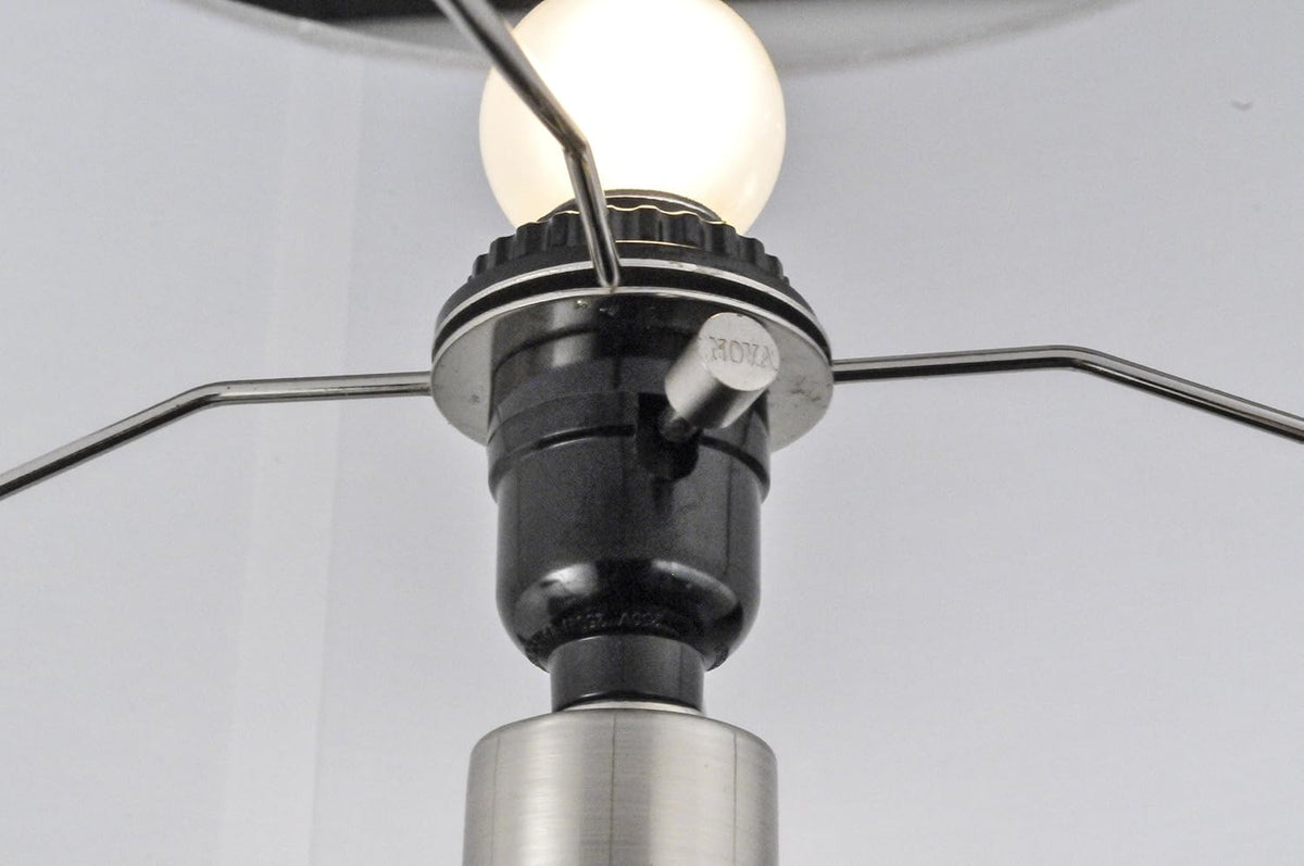 Charcoal Gray Ring Table Lamp Y869702