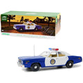 Blue and White 1/18 Diecast Model Car J55968